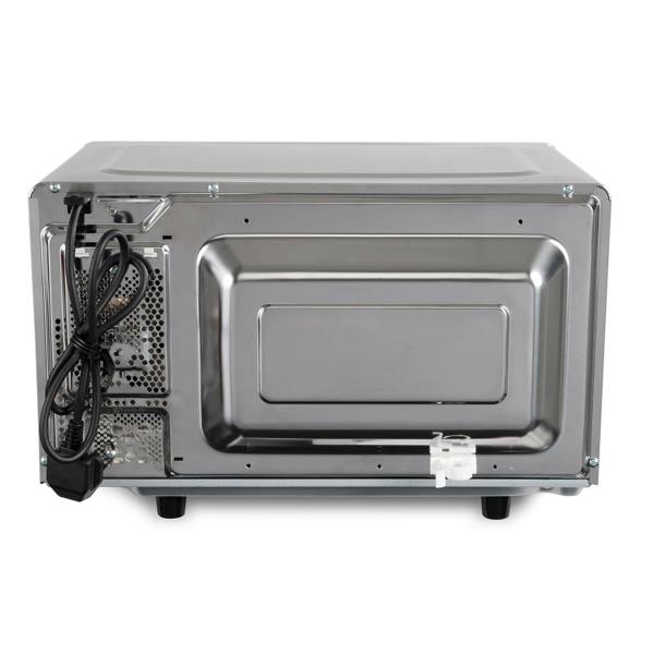 electriQ Freestanding 25L 1000W Flatbed Commercial Style Microwave Silver