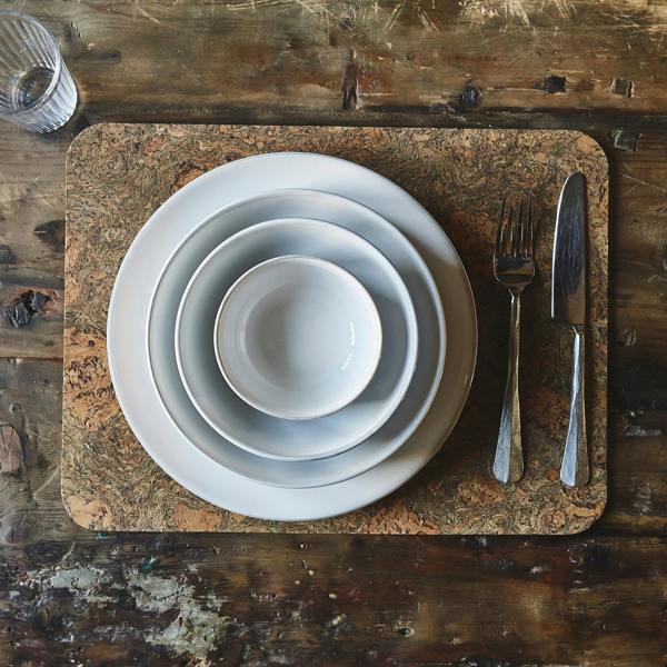 Cooks Professional Set of 4 Nordic Stoneware Dipping Bowls | White