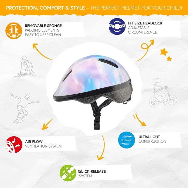 Meteor Helmet For Kids Toddler Childrens Boys Girls MV62