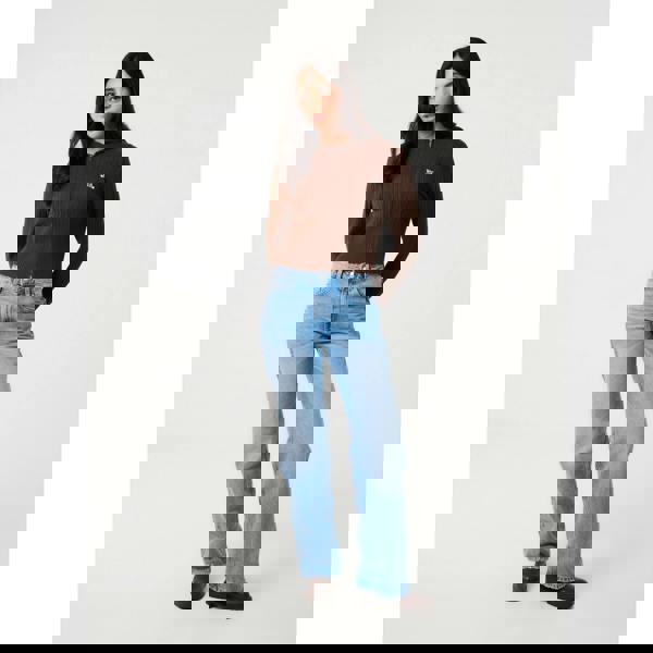 Pink Vanilla Cable Knit Bear Hoodie