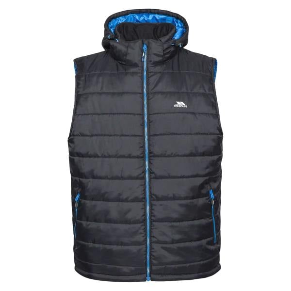 Trespass Mens Franklyn Padded Gilet - Black - 