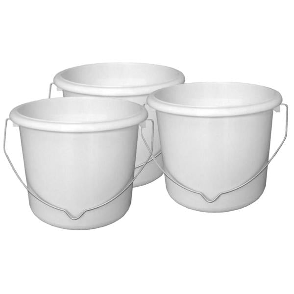 Ketoplastics Professional Decorators Paint Kettle Pot with Handle - 1 Litre - Pack of 3