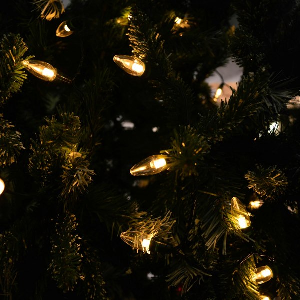 Samuel Alexander 11.9m 120 LED Premier Christmas Lights - Multi Action C6 Bulb in Warm White