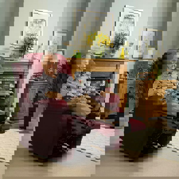 Comfy Living Milan Reclining Luxury Faux Leather Sofa Set - Indulge in the Ultimate Comfort and Style for Your Living Room