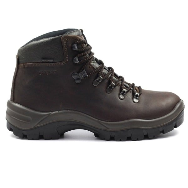 Grisport Mens Peaklander Waxy Leather Walking Boots - Brown