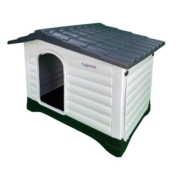 HugglePets Plastic Dog Kennel with Base (424)