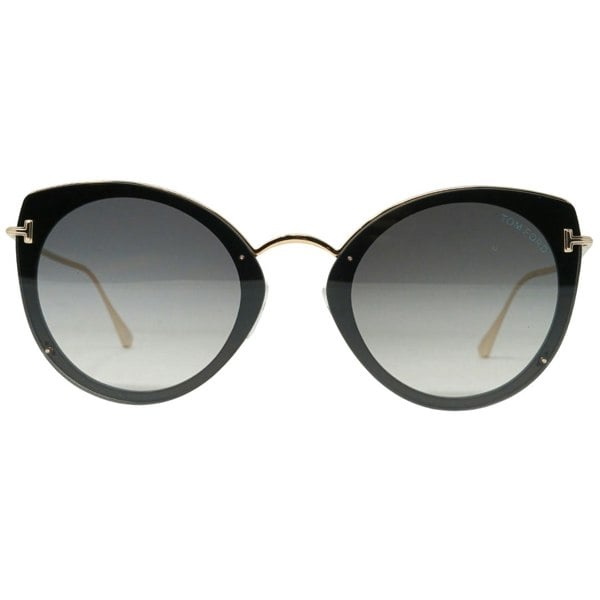 Tom Ford Jess Ft0683 01B Rose Gold Sunglasses