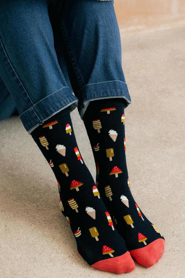 Lily & Me Olive The Owl Bamboo Socks And Decoration Giftbox