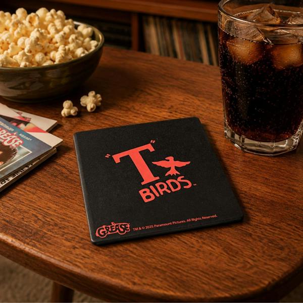 Widdop & Co Fandomania Grease "T Birds" Coaster Black
