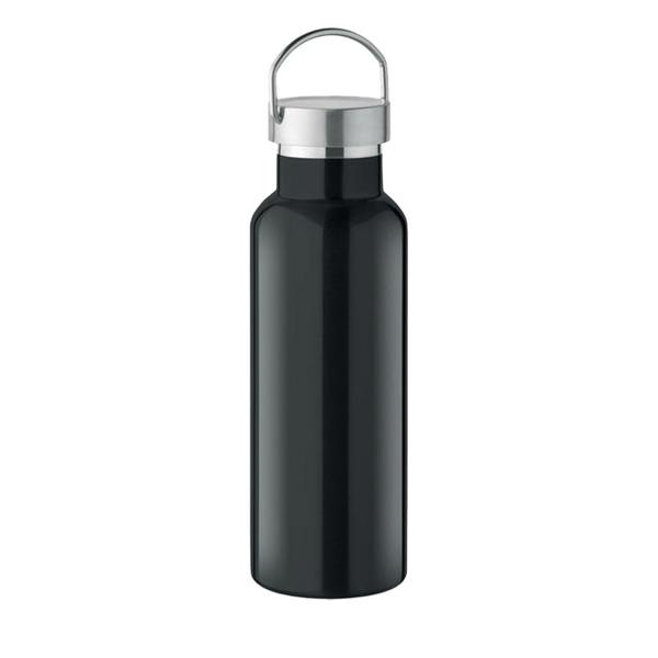MidOcean Florence Double-Walled 500ml Bottle - Black - 