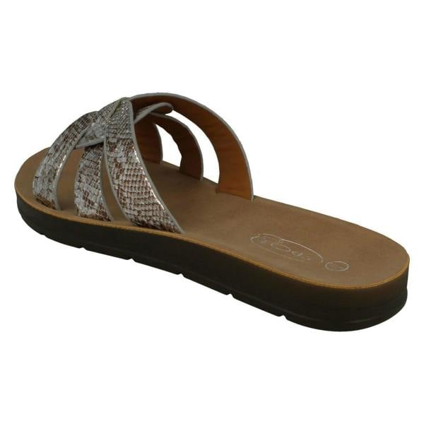 Spot On Ladies Spot On Knot Vamp Mules F00342