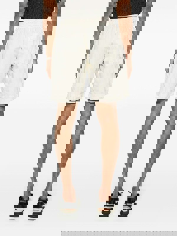 Palm Angels Monogram Studded Sweatshorts White - Supplied FashionPALM ANGELS