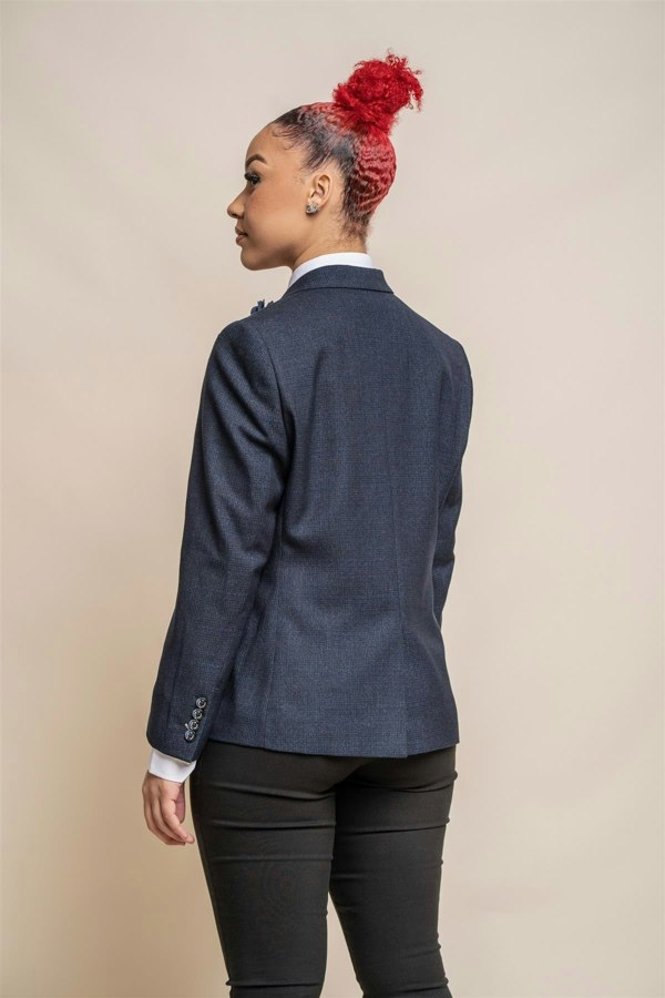 House of Cavani Ladies Caridi Navy Blazer