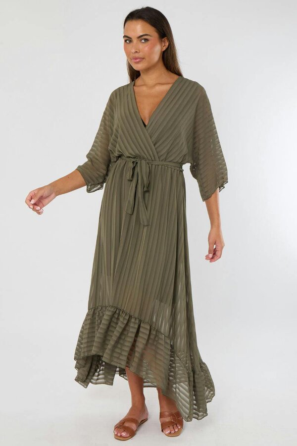 Wrap Maxi Dress – One Size