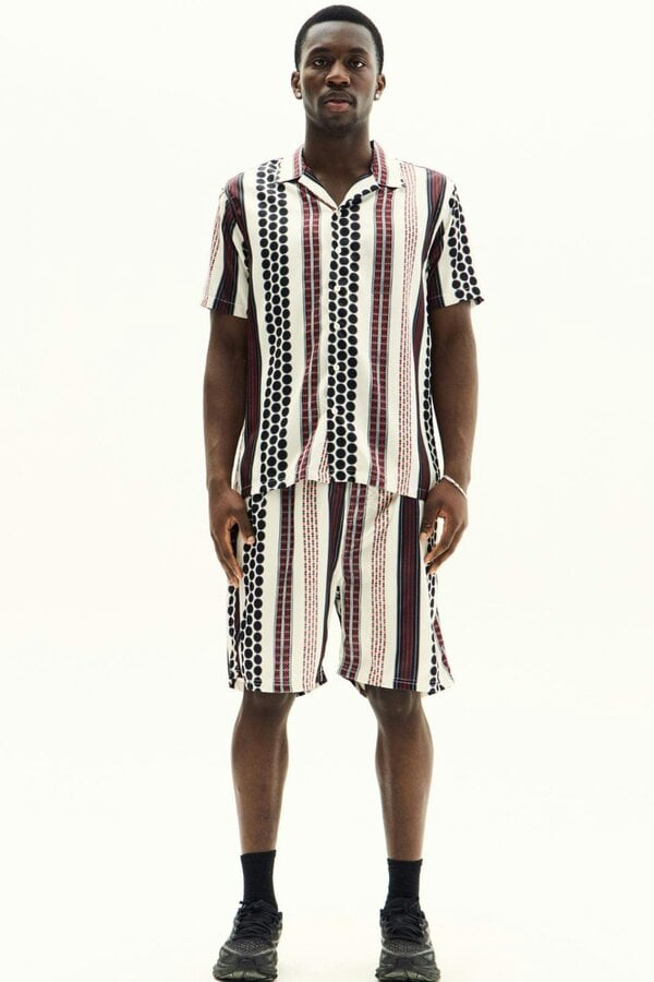 Elaina Fashion Men’s Premium Matching Shirt & Shorts Set – Regular fit