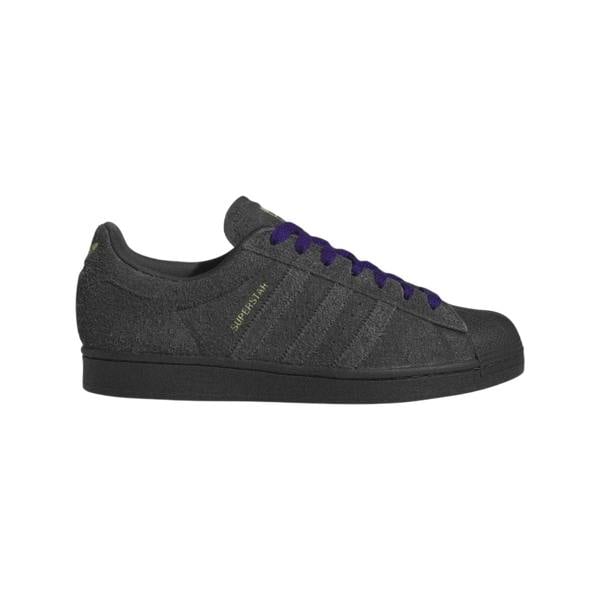 Adidas Mens Superstar Suede Shoes - Black - 