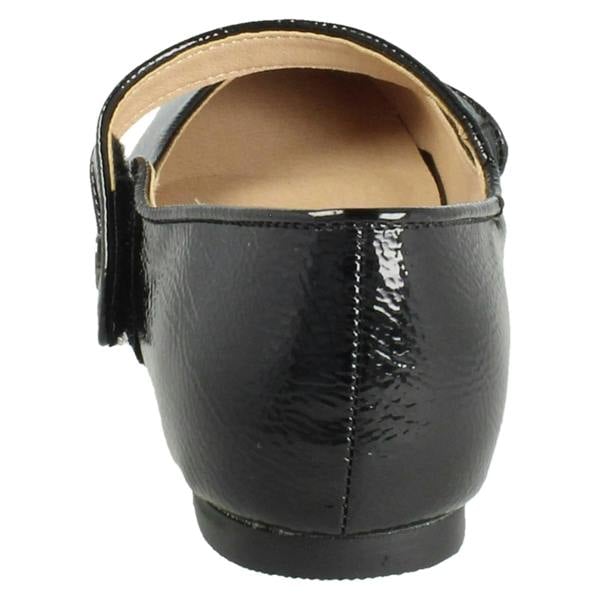Savannah Ladies Savannah Hook and Loop Strap Mary Jane Style Shoes F80590
