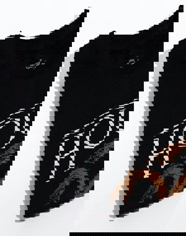 Game of Thrones Mens Black Logo Short Sleeved T-Shirt