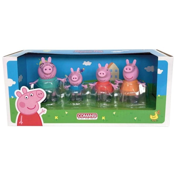 Comansi Peppa Pig Gift Box Set with 4 Figurines