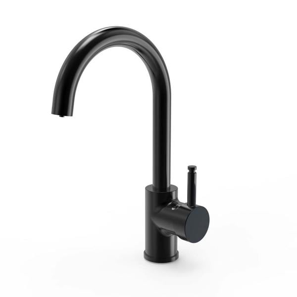 Flode Solo | Single Lever 3 in 1 Instant Boiling Tap | Matt Black Finish