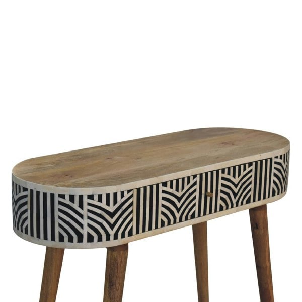 Artisan Furniture Edessa Bone Inlay Console Table