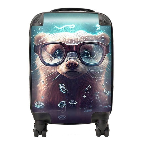 Warren Reed Ferret Splashart Water Suitcase