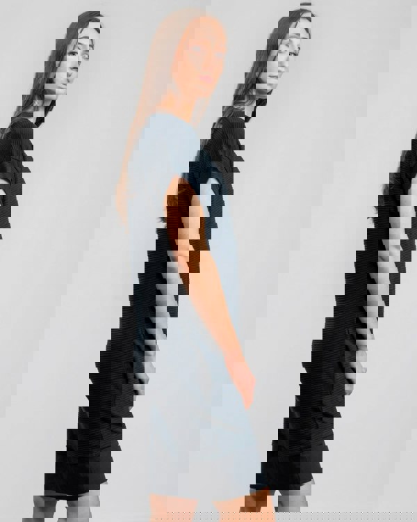 Great Plains Ottilie Rouched Sleeve Womens Tshirt Dress