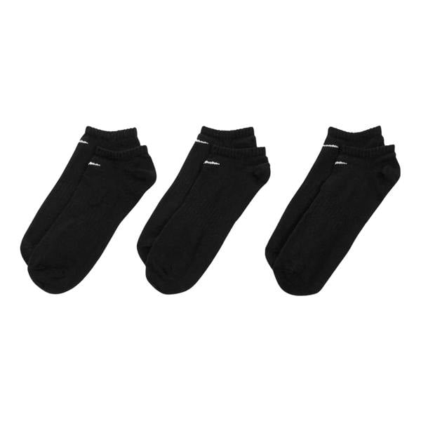 Nike Mens No-Show Socks (Pack of 3) - Black - 