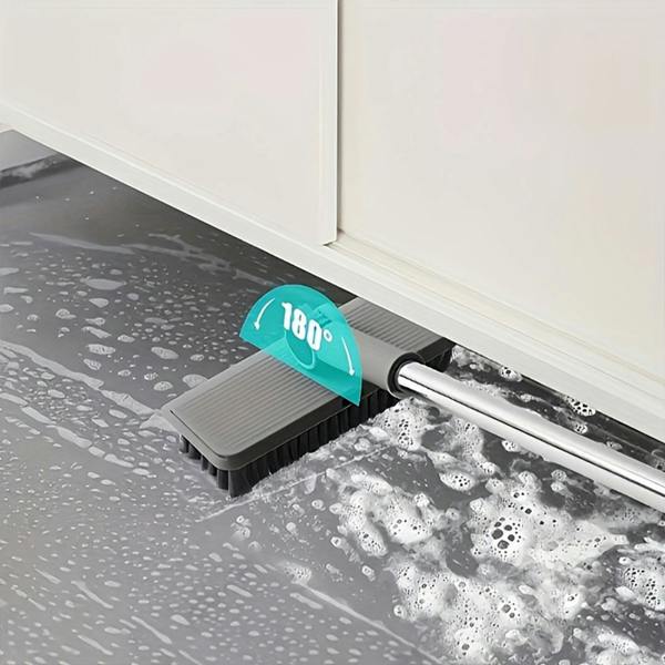 Havendro Long Handle Dustpan and Brush Set Non Stick Hair Floor Cleaning Tool Combo
