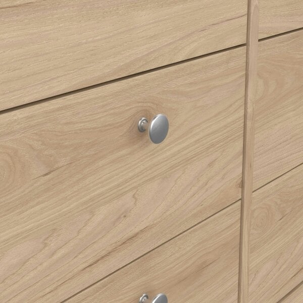 Wyld Haus Gossmere Hickory Oak Effect Chest 8 Drawers
