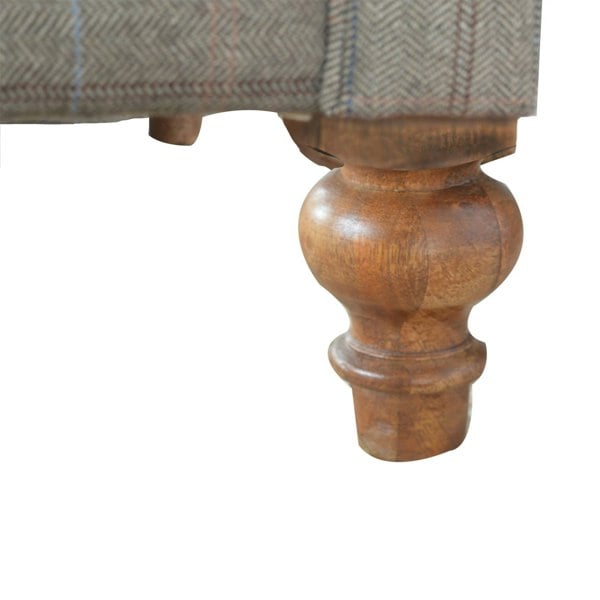 Artisan Furniture Multi Tweed 2 Seat Chesterfield