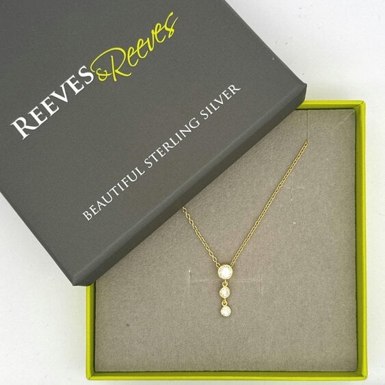 Reeves & Reeves Helena Drop Necklace