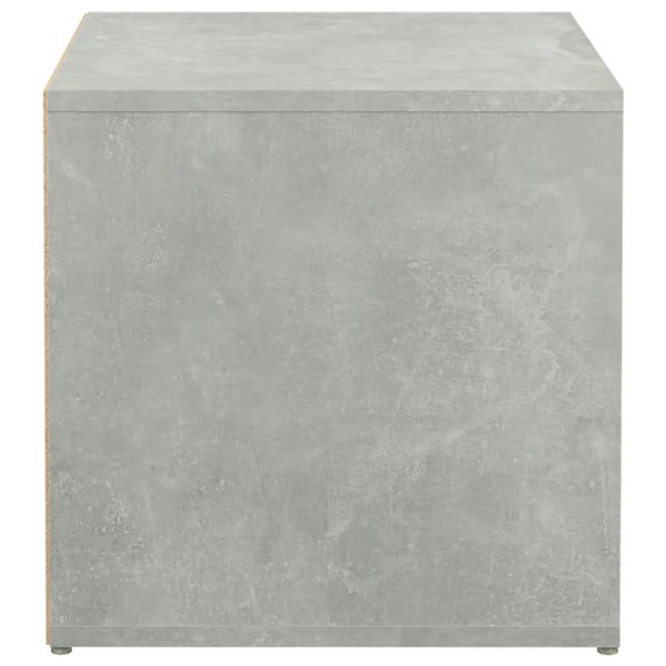Berkfield Box Drawer Concrete Grey 40.5x40x40 cm Engineered Wood