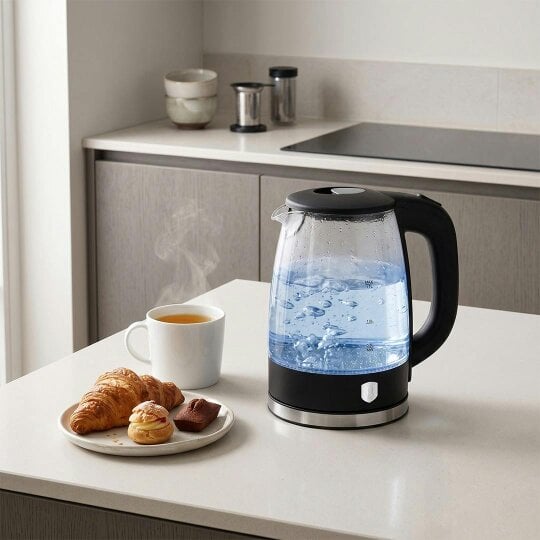 Berlinger Haus Electric Glass Kettle Matte Black BH9816