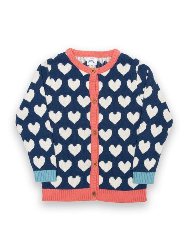 Kite Girls Organic Heartful Cardi