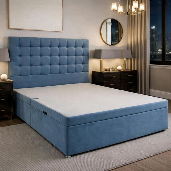 Great British Beds Small Cube Divan Ottoman Bed