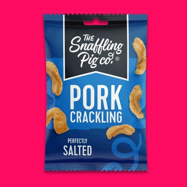 The Snaffling Pig Co Perfectly Salted Pork Crackling Case