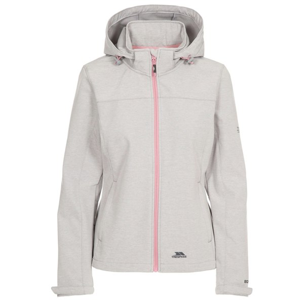 Trespass Women's Leah Waterproof Softshell Jacket - Platinum Marl