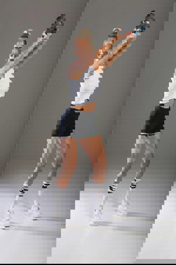 Azure 6kg Kettlebell - Swing Exercise