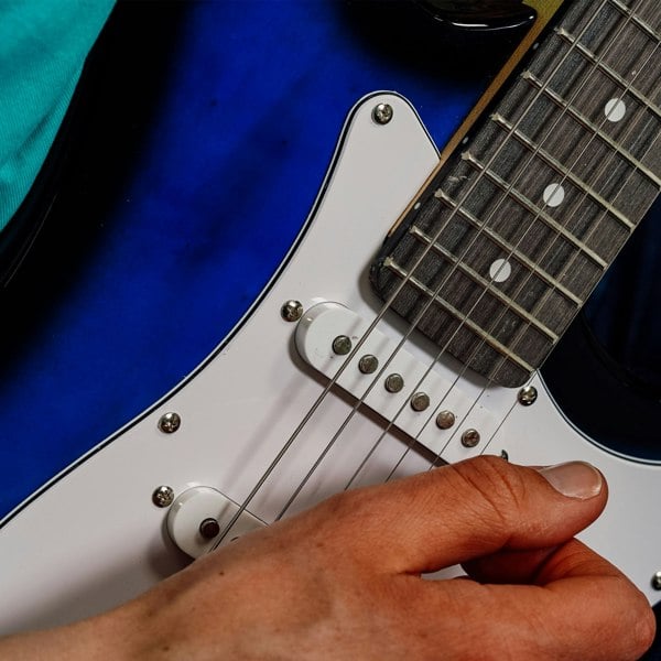 3rd Avenue Full Size Electric Guitar Pack with Bluetooth Amp#Colour_Blueburst