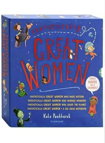 Fantastically Great Women 4 Book Set Who Saved the Planet, Who Worked Wonders & more