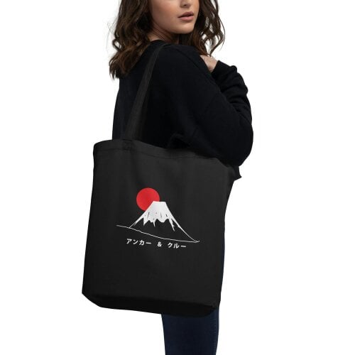 Anchor & Crew Mount Fuji Landmark Recycled Cotton Tote Bag