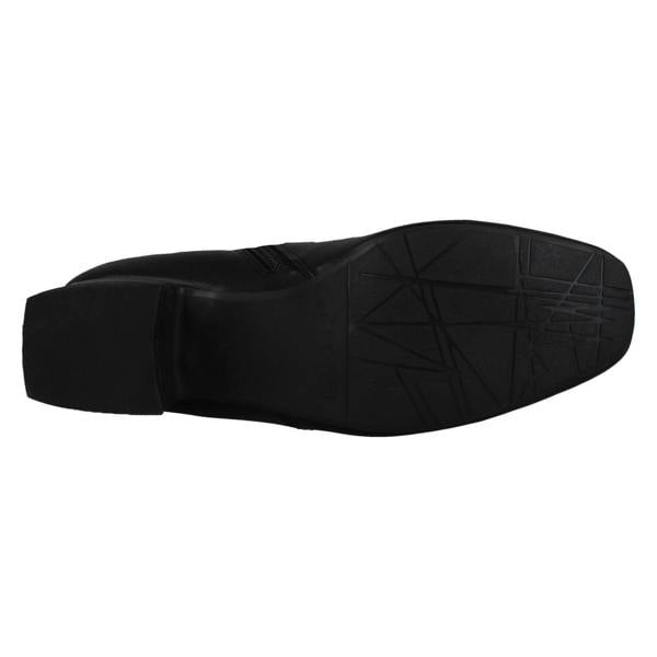 Spot On Ladies Spot On Mid Heel Ankle Boots F51095