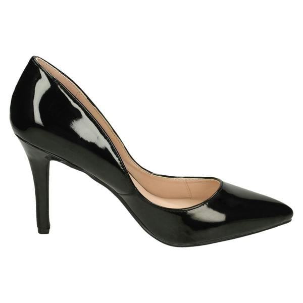 Anne Michelle Ladies Anne Michelle Pointed Toe Court Shoes