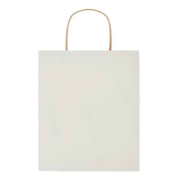 MidOcean Paper Tone Paper Gift Bag - White - 