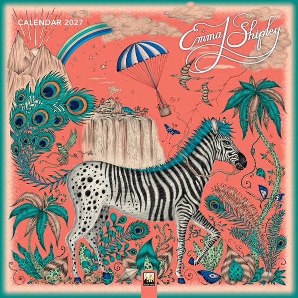 Emma J Shipley Calendar 2027, Wall Calendars, Month To View, Art, Gift