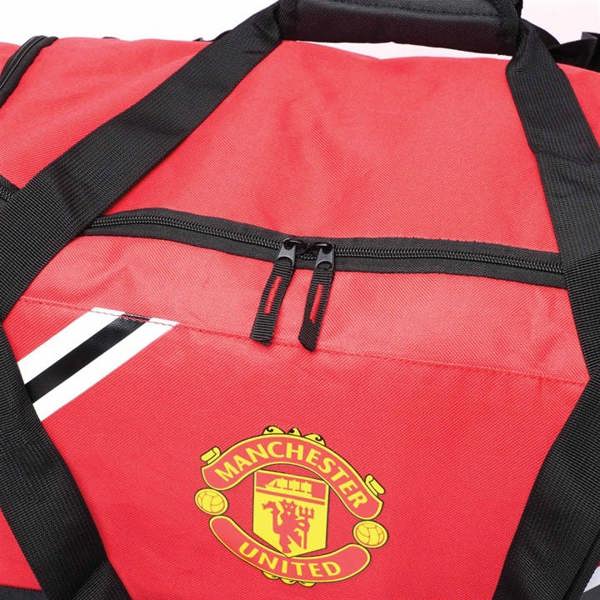 Manchester United FC Core Stripe Duffle Bag, Bags, Sports, Gift