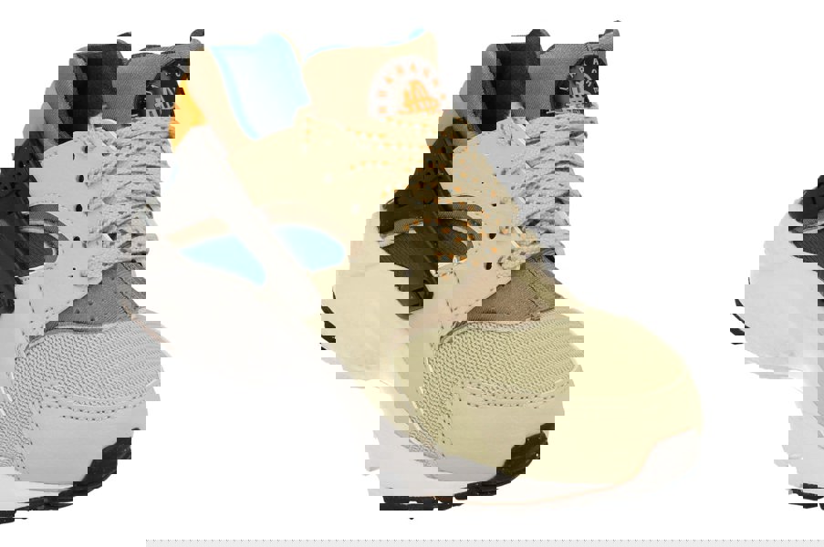 Nike Huarache Run GS Trainers Dv7139  100 - Light Stone Kumquat Black 100 - Photo 4