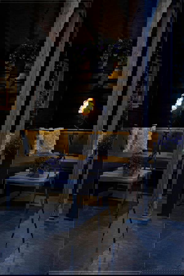 Luxform Leipzig Solar LED Garden Studio Tripod