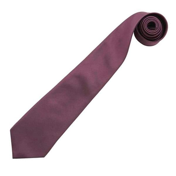 Premier Mens Colours Fashion Tie - Purple